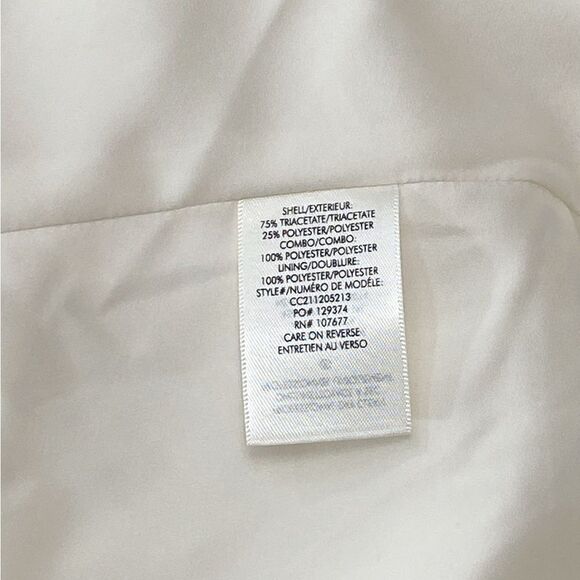 Alice + Olivia Denny Satin Single-Button Boyfriend Blazer size 8 - Picture 9 of 9